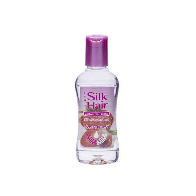 Fruit Silk Hair Silica Profesional Cereza Fresa 120 g Gotas de Seda