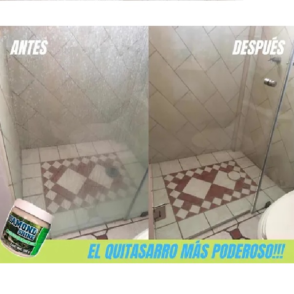 DIAMOND SHINE ELIMINA MANCHAS DE AGUA Y SARRO 500G