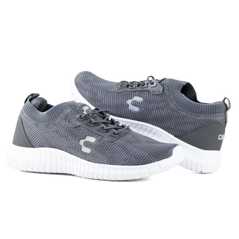 TENIS CHARLY DEPORTIVO CON AJUSTE ELASTICO COMODO 1049295 GRIS ORIGINALES
