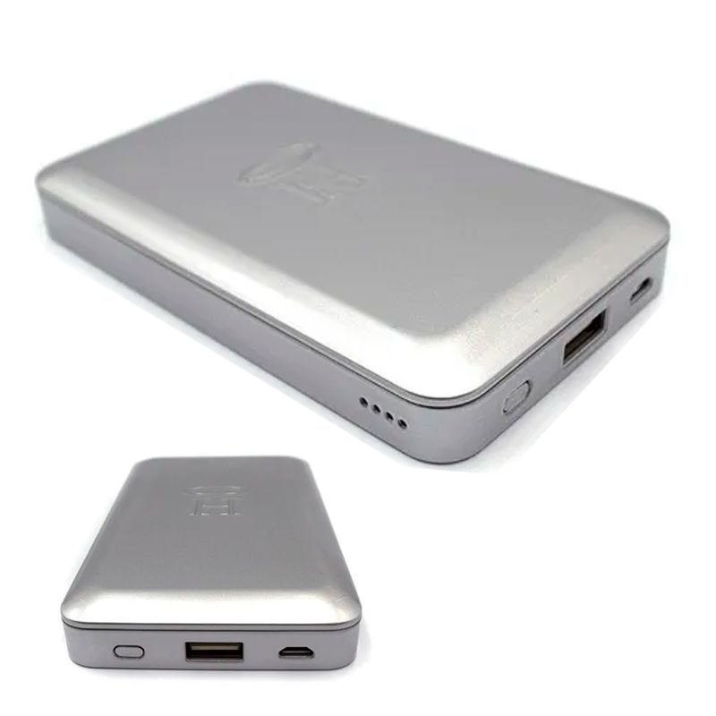 Power Bank Halo Wireles 4000 mAh Plata