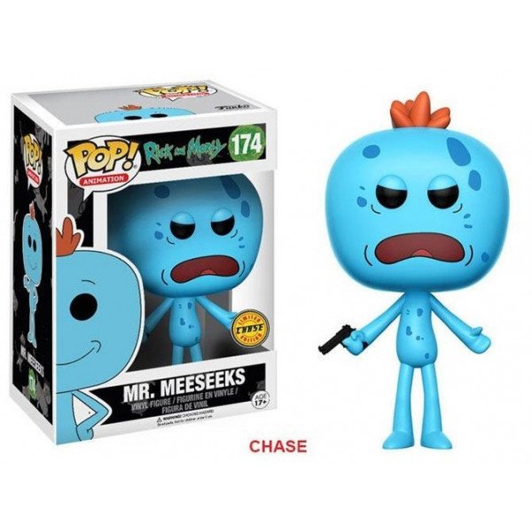 Funko Pop! - Mr. Meeseeks - Rick and Morty Chase #174