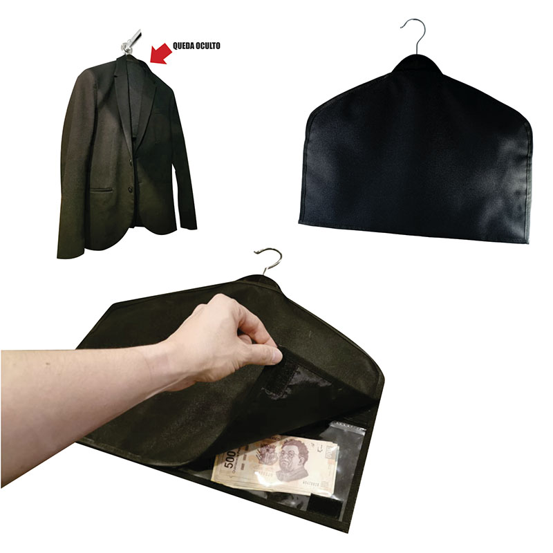 Funda Para Gancho, Esconder Documentos, Caja Fuerte Oculta