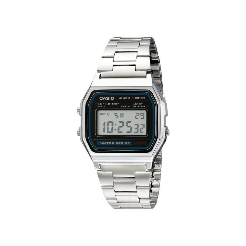 Reloj Casio Vintage-Retro A158WA-1 Caballero