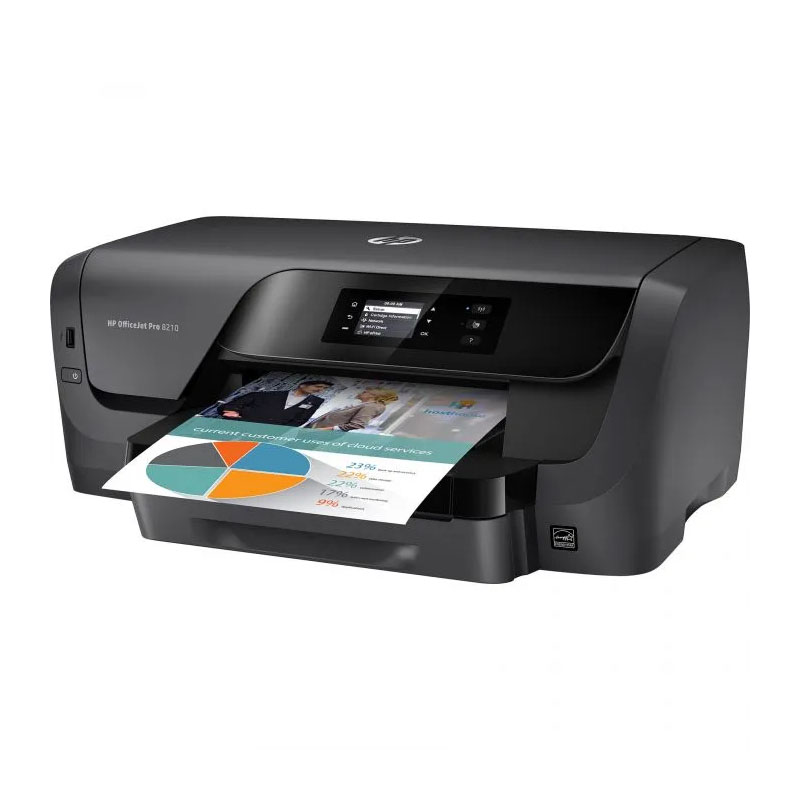 Impresora HP OfficeJet Pro 8210 Color, Inyección, Inalámbrico
