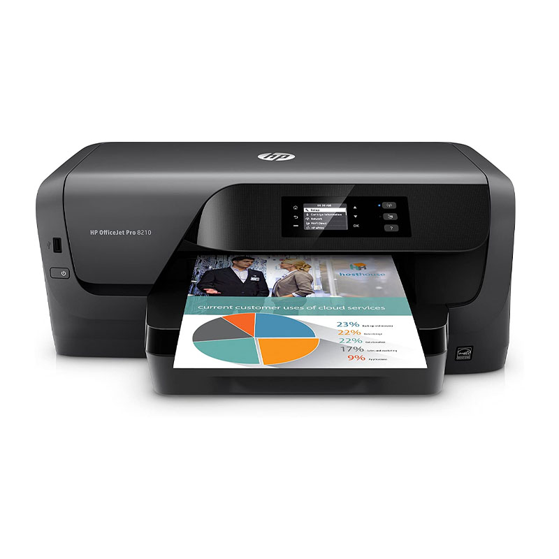 Impresora HP OfficeJet Pro 8210 Color, Inyección, Inalámbrico