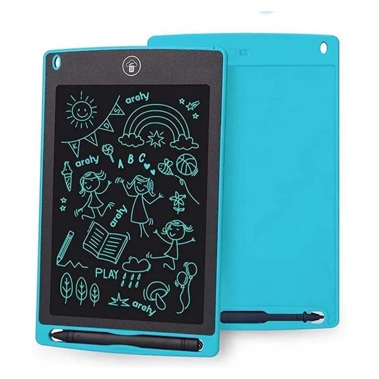 Pizarrón Mágico Gigante Lcd 12 Pulgadas Tipo Tablet Dibujar, Escribir, Pluma AZUL