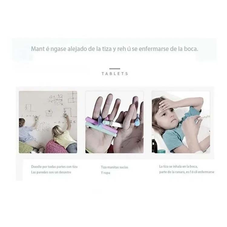 Pizarrón Mágico Gigante Lcd 12 Pulgadas Tipo Tablet Dibujar, Escribir, Pluma AZUL