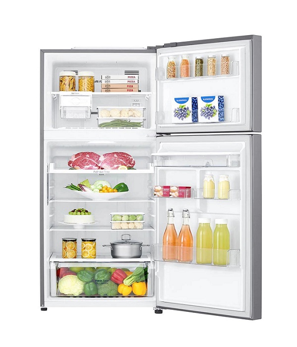 Refrigerador LG GT40WDC 15 Pies Smart Inverter Plateado