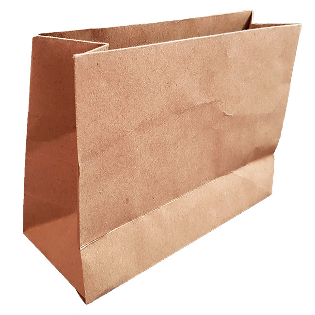Bolsa de papel kraft mediana boutique