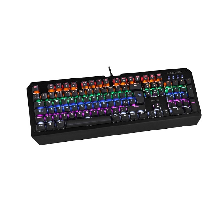 Teclado Gamer Mecánico Balam Rush Havoc Usb Rgb Español Usb 