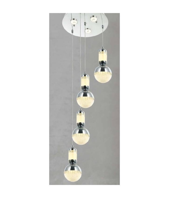 Lampara Colgante Coronae 3 Luces LV-170-3 La Luz de Victoria