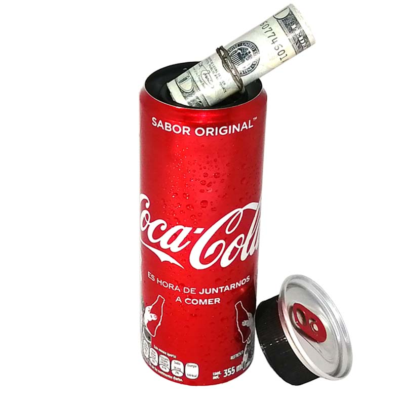 Lata De Seguridad Con Escondite Secreto Oculto, Caja fuerte oculta Dinero, Usb