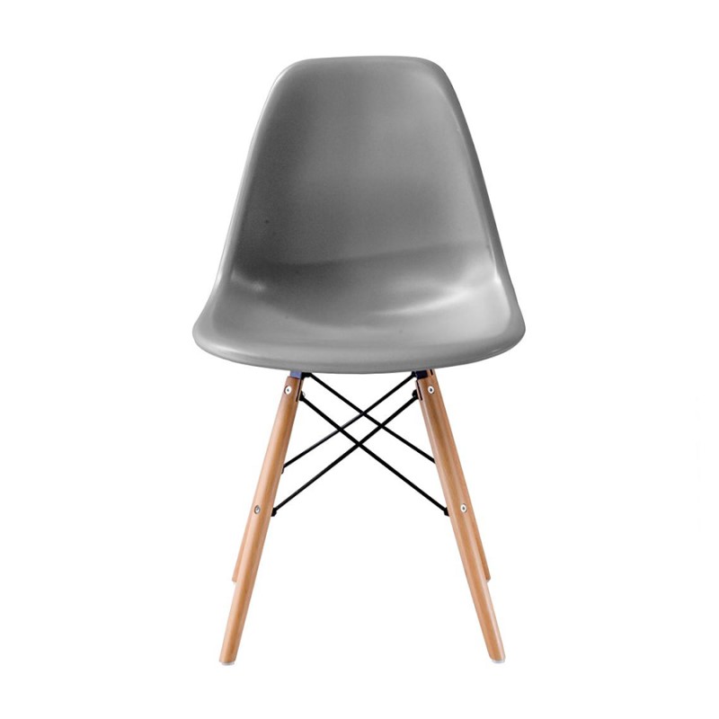 SILLA EAMES STYLE GRIS OSCURO