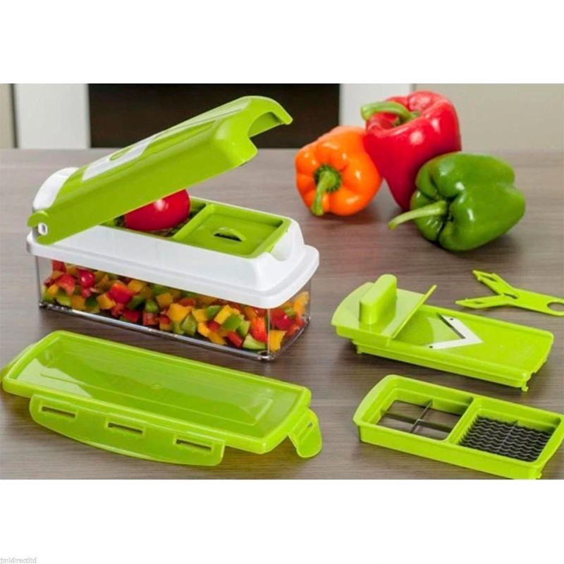 Kit Cortador Rallador de Frutas y Verduras