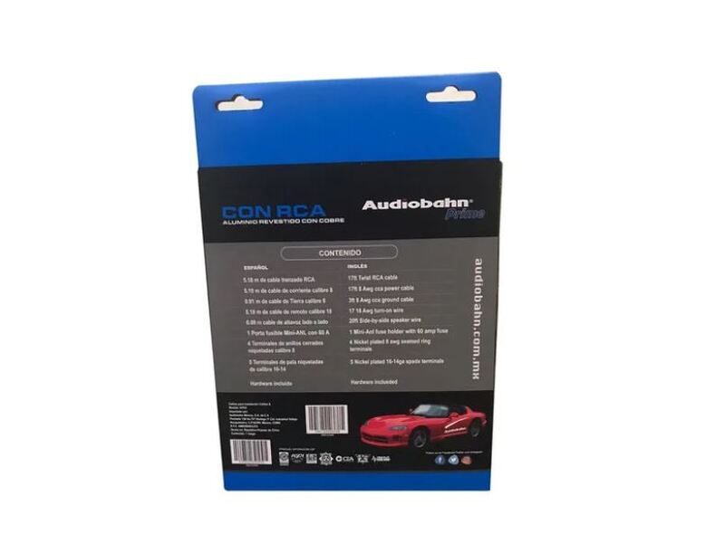 kit de instalación audiobahn calibre 8 apk8  