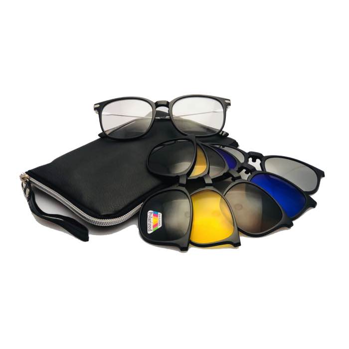 Lentes Clip On Micas Intercambiables