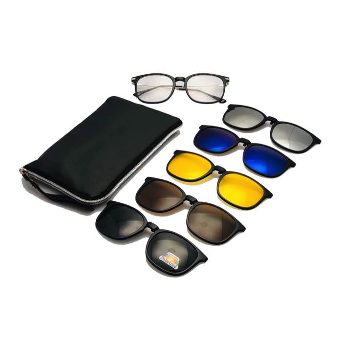 Lentes Clip On Micas Intercambiables