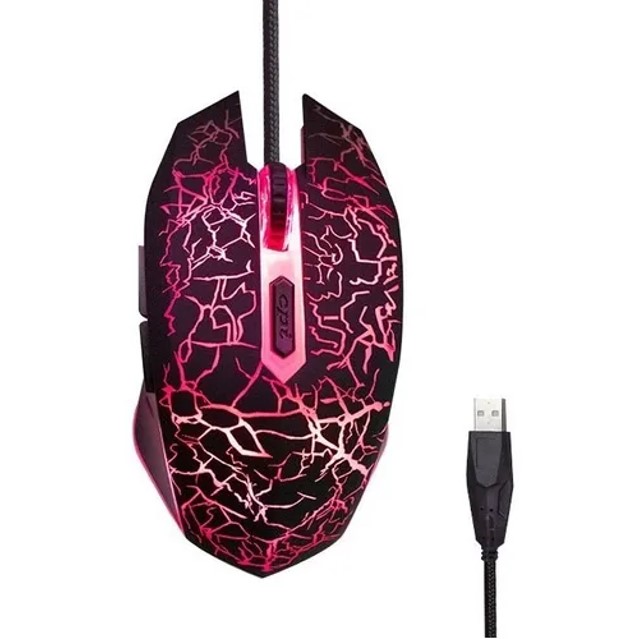 Kit Gamer De Teclado Mouse Audífonos Mousepad Luz Rgb 4 En 1