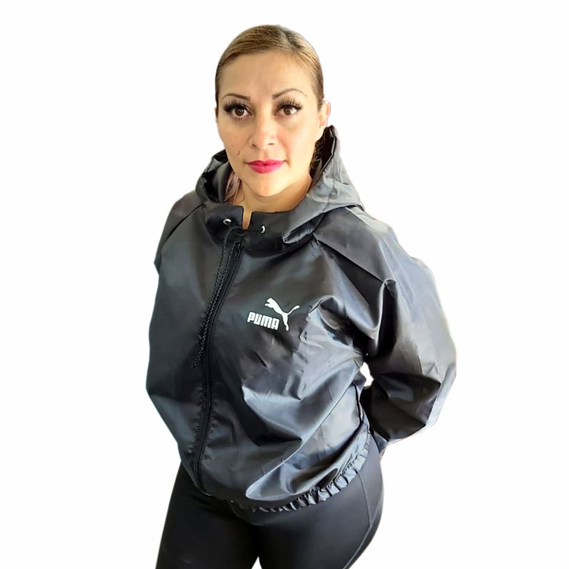 SUDADERA NEGRA SAUNA PARA EJERCICIO Y SUDAR