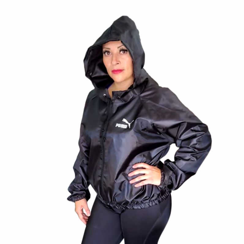 SUDADERA NEGRA SAUNA PARA EJERCICIO Y SUDAR