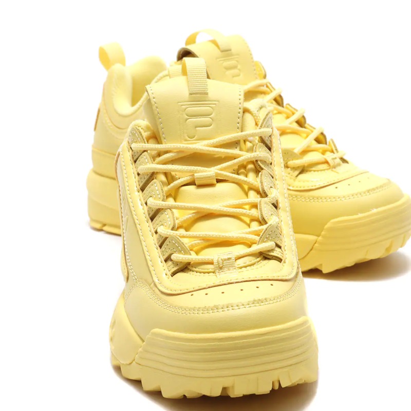 TENIS FILA DISRUPTOR II PREMIUM MUJER AMARILLO 5XM01295-700