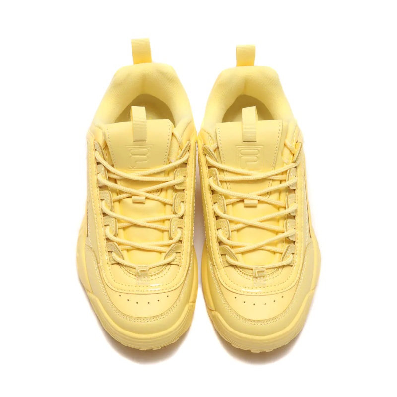 TENIS FILA DISRUPTOR II PREMIUM MUJER AMARILLO 5XM01295-700