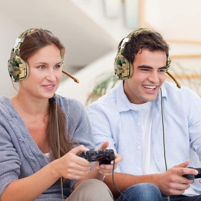 Audífonos Diadema Gamer G7500 Camuflaje