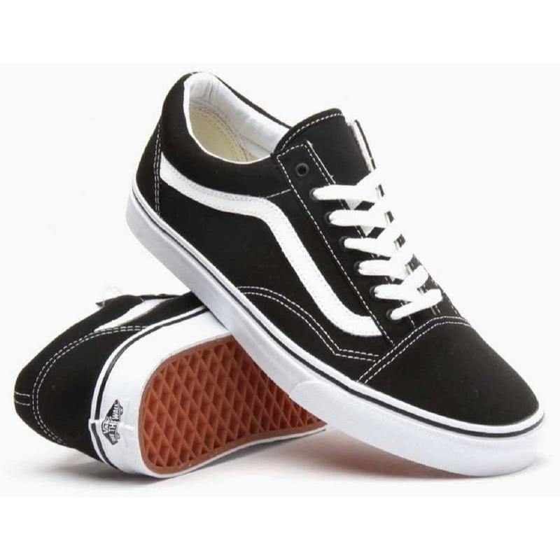 TENIS VANS OLD SKOOL NEGRO BLANCO UNISEX VN00ZDF1WX.