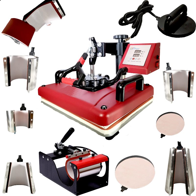 PLANCHA COMBO DE 8 EN 1 A " 10 EN 1 " SUBLIMACION + EPSON ECOTANK + 50 REGALOS