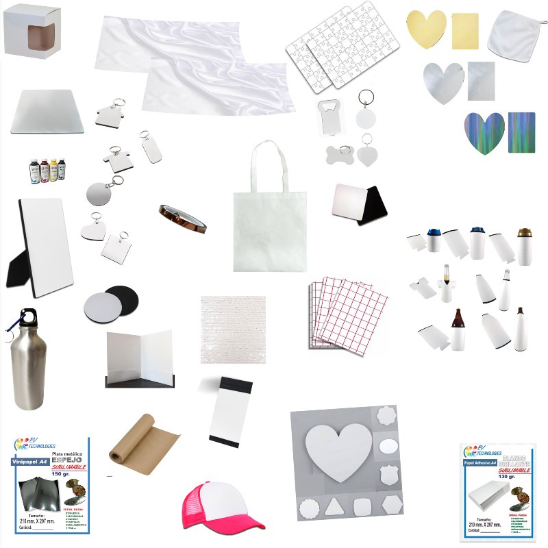 PLANCHA COMBO DE 8 EN 1 A " 12 EN 1 " SUBLIMACION + EPSON ECOTANK + 50 REGALOS