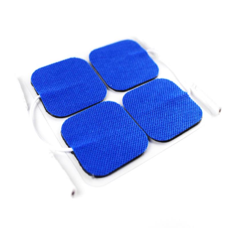 8 Electrodos Gel Parches Pads Almohadillas 5x5 Compatible Equipos TENS Caretec Besmed Dr. Ho's Globus EMS KWD 808 Intensity, Everyway, Roovjoy