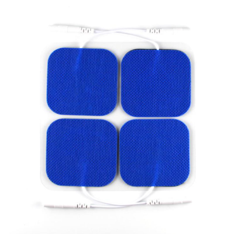8 Electrodos Gel Parches Pads Almohadillas 5x5 Compatible Equipos TENS Caretec Besmed Dr. Ho's Globus EMS KWD 808 Intensity, Everyway, Roovjoy