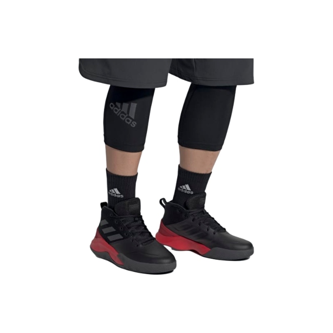 TENIS ADIDAS OWNTHEGAME  NEGRO-HOMBRE   EG0951