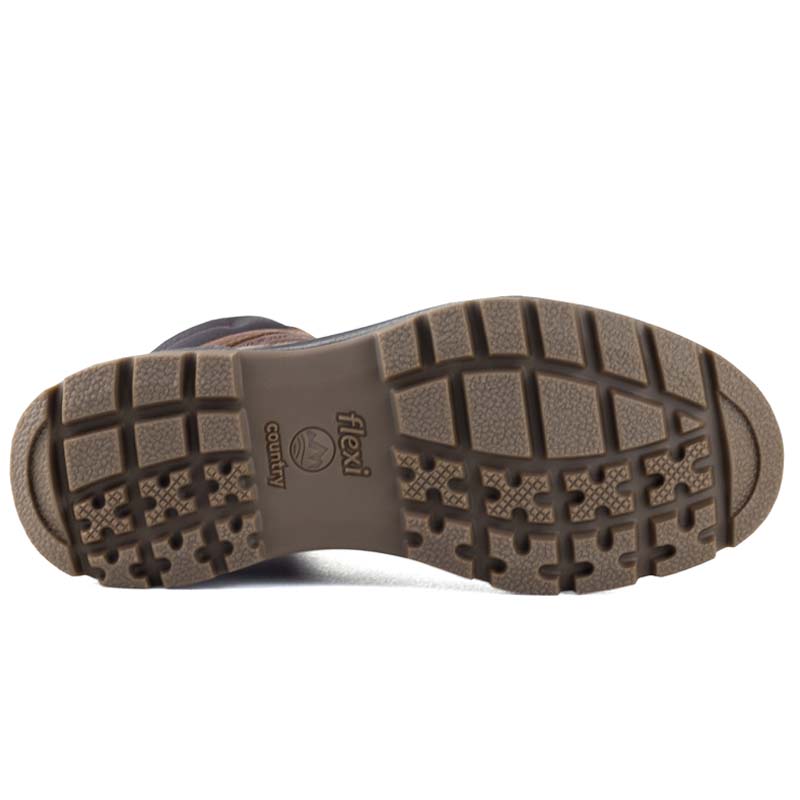 BOTAS PARA CABALLERO FLEXI COUNTRY OUTDOORS 406003 BRANDY COMODAS ORIGINALES