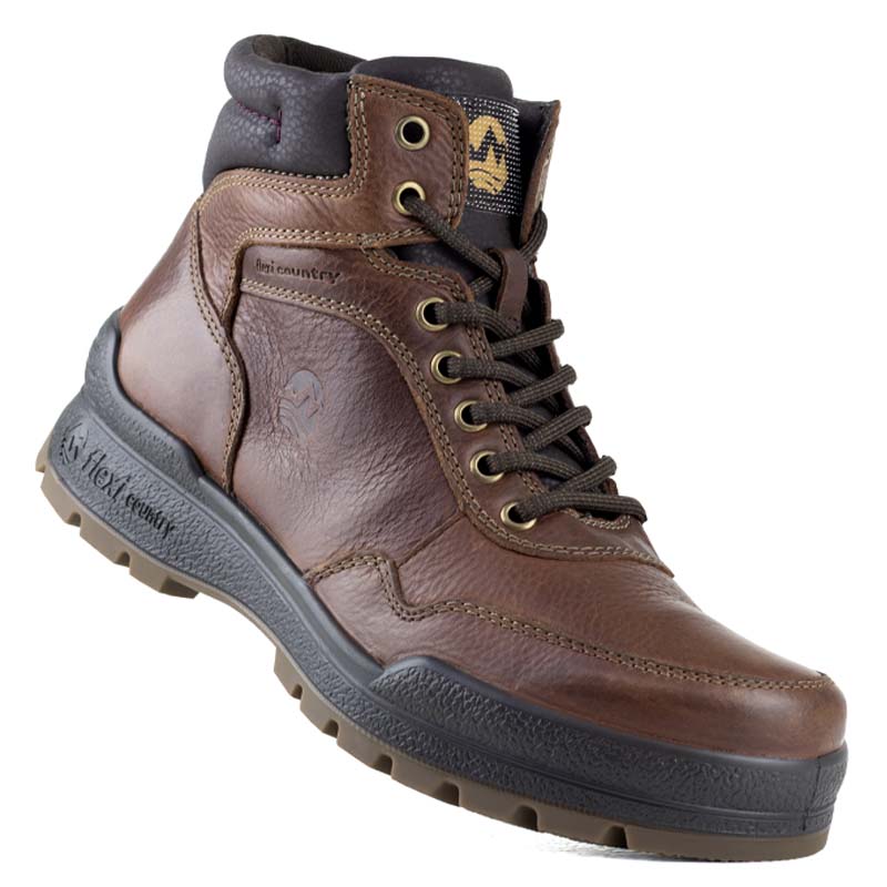 BOTAS PARA CABALLERO FLEXI COUNTRY OUTDOORS 406003 BRANDY COMODAS ORIGINALES