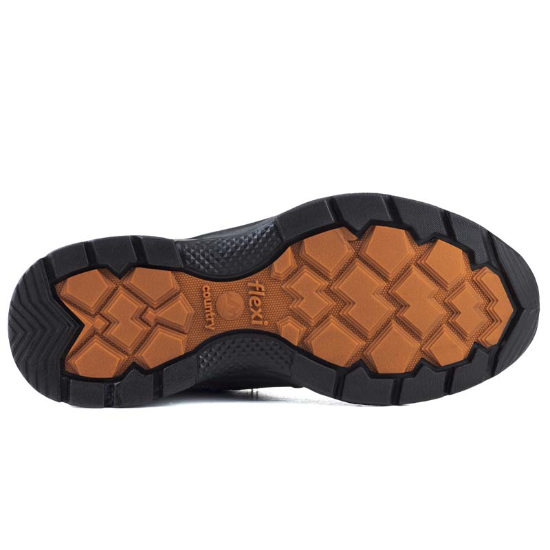  BOTAS DE HOMBRE COMODAS FLEXI COUNTRY 77802 NEGRO 100% ORIGINALES