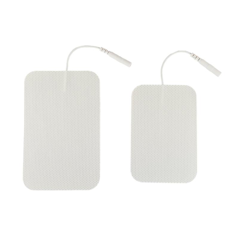 Set de 4 Electrodos Parches Pads Almohadillas Compatible Con Equipos TENS Caretec Besmed Dr. Ho's Globus EMS KWD 808 Intensity, Everyway, Roovjoy