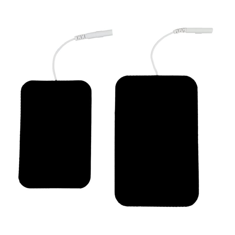 Set de 4 Electrodos Parches Pads Almohadillas Compatible Con Equipos TENS Caretec Besmed Dr. Ho's Globus EMS KWD 808 Intensity, Everyway, Roovjoy