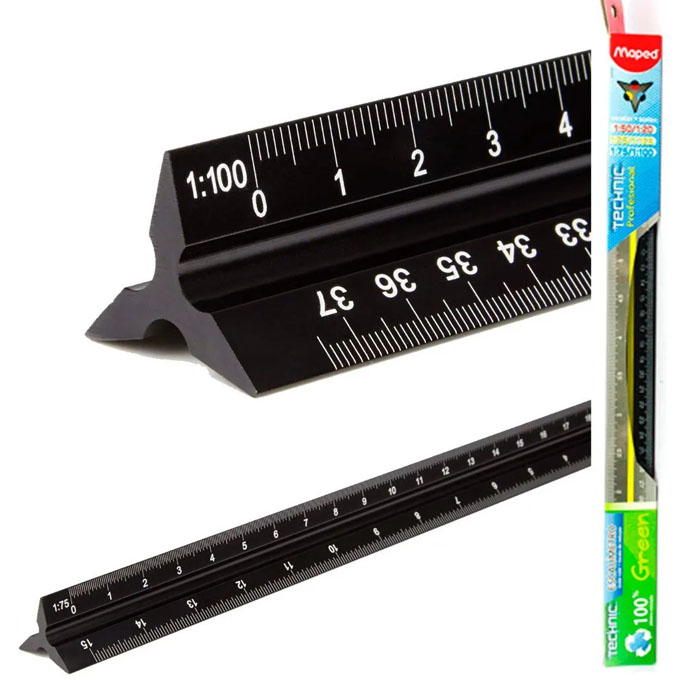 Escalimetro Profesional 30cm Maped