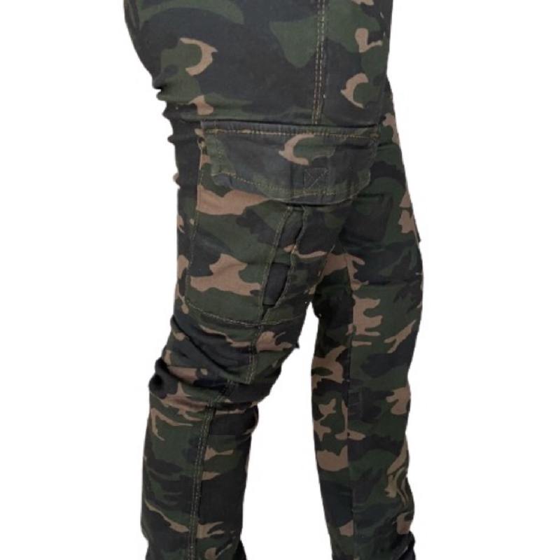 Pantalon Jogger Cargo Dama Estampado Camuflaje