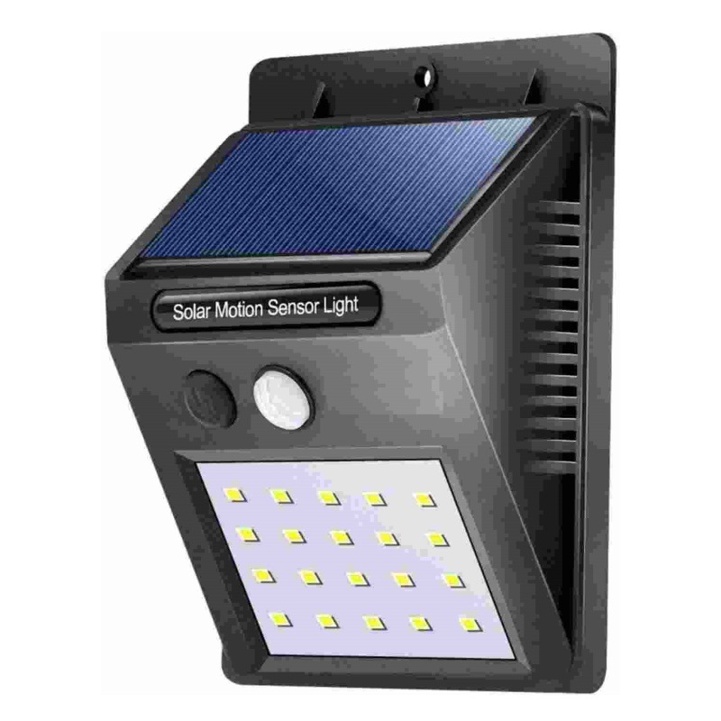  Lámpara LED solar con Sensor de movimiento