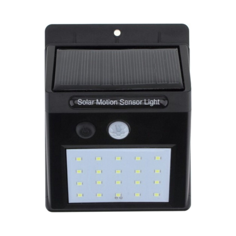  Lámpara LED solar con Sensor de movimiento