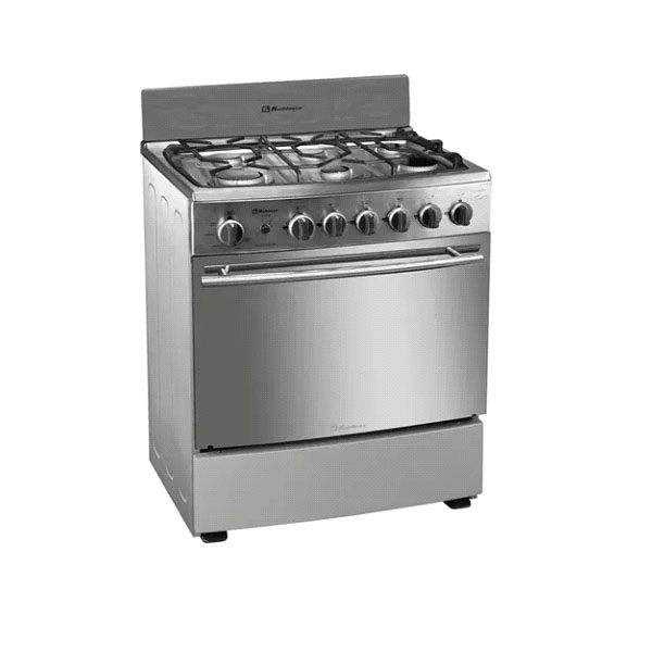 Estufa Gris De 6 Quemadores Koblenz Catania Fundición EK-1121