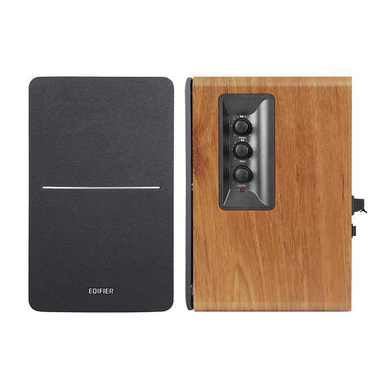 Bocina Edifier R1280ts Color Café Con Salida Subwoofer
