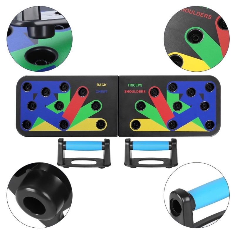 Tabla para Lagartijas, Pecho, Hombro, Espalda y Tríceps