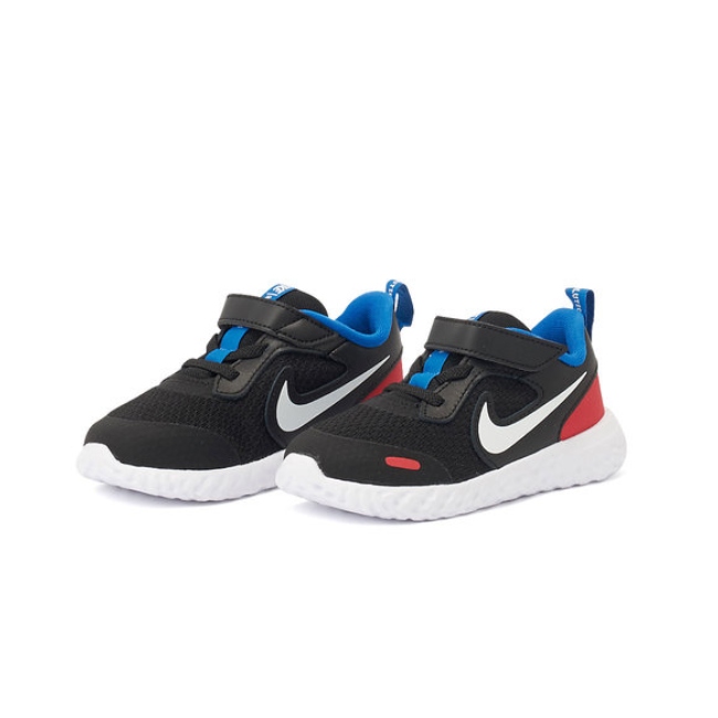TENIS NIKE DE BEBE REVOLUTION 5 NEGRO/NIÑOS BQ5673-020