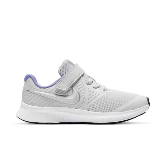 TENIS NIKE STAR RUNNER GRIS/NIÑAS AT1801-007