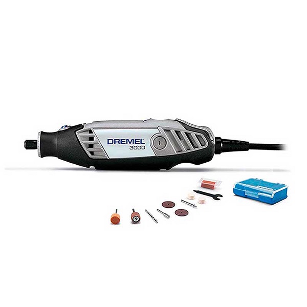 DREMEL 3000 MOTOTOOL 130 W VELOCIDAD VARIABLE + 10 ACCESORIOS