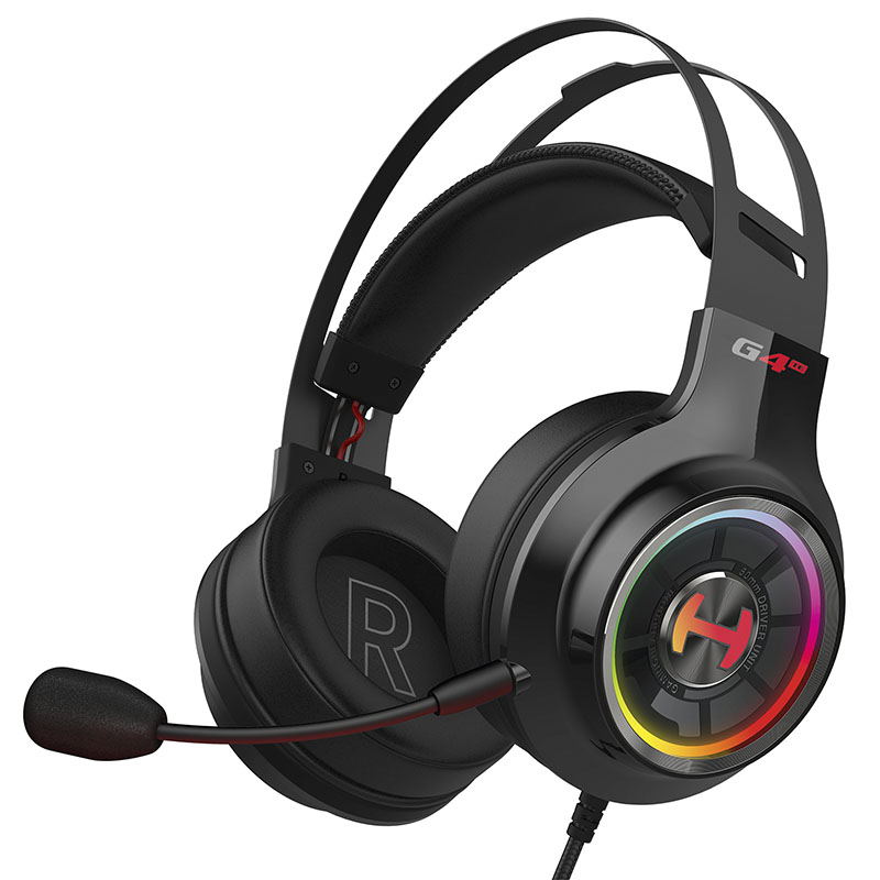 Audífonos Gamer Edifier G4 Te Sonido 7.1 Usb Rgb Color Negro