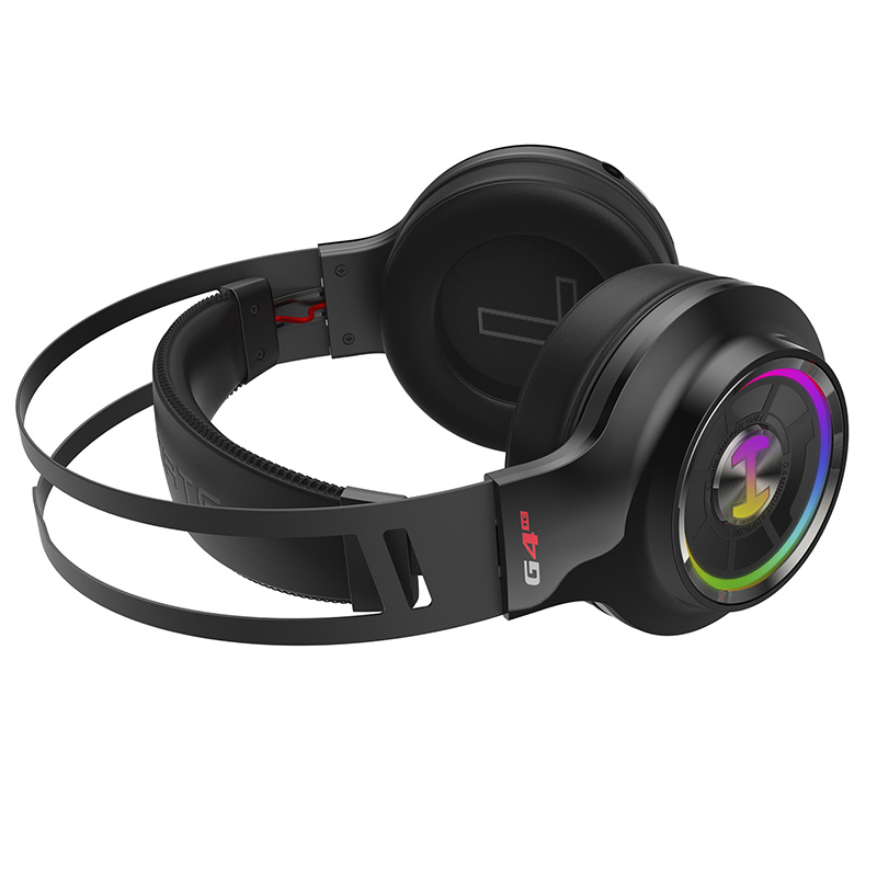 Audífonos Gamer Edifier G4 Te Sonido 7.1 Usb Rgb Color Negro